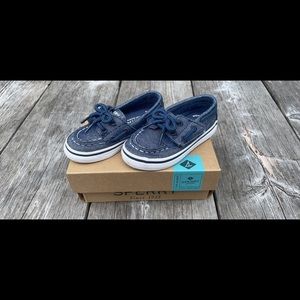 Girls blue Sperry Top-Sider size 6T